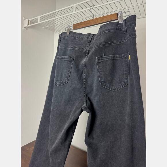 Vibrant m.i.u. Black Denim Jeans Distressed Jeans 3X (20) - Picture 6 of 8